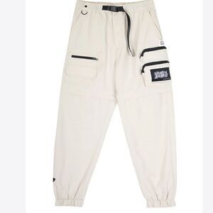 NWOT Joyrich EC Rich World Nylon Cargo Pants / Beige